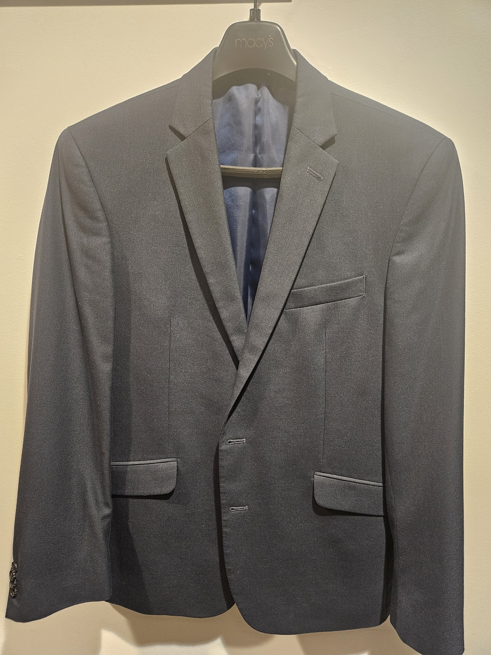 Kenneth Cole Navy Slim Fit Suit Jacket